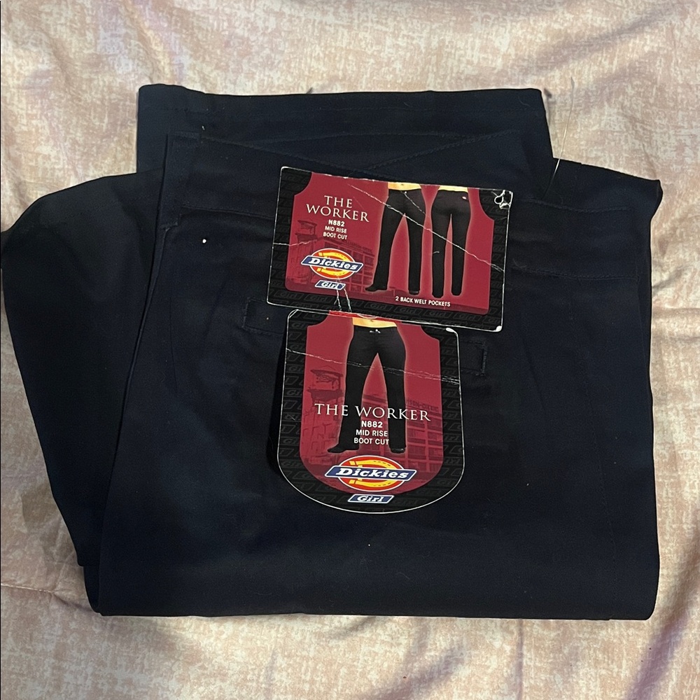 Dickies Navy Blue Work Midrise Pants
